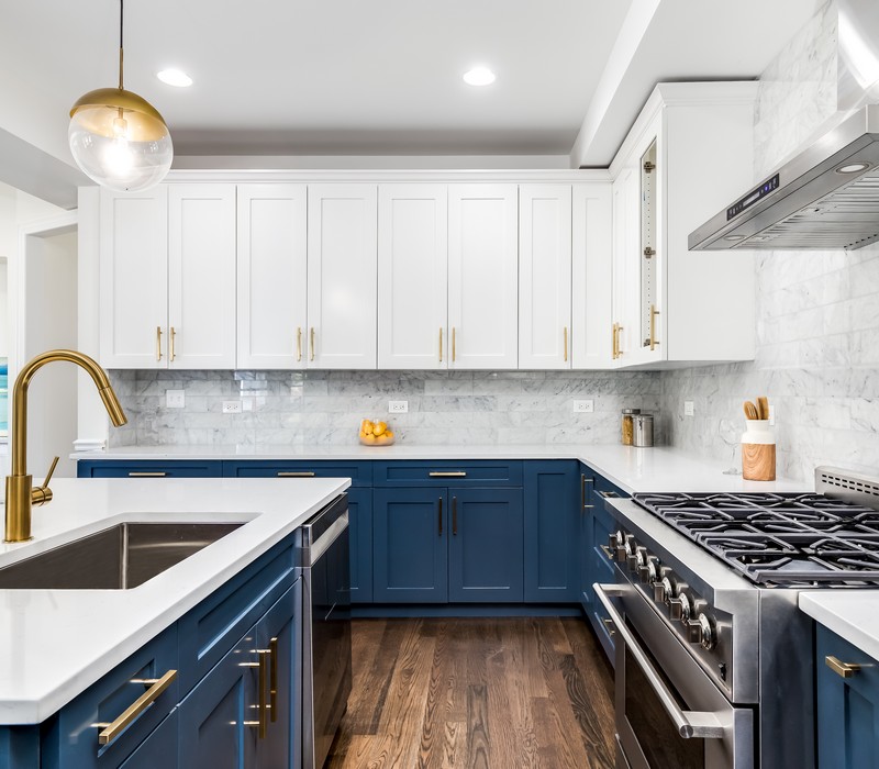 Custom cabinets maximizing space in small Austin apartments